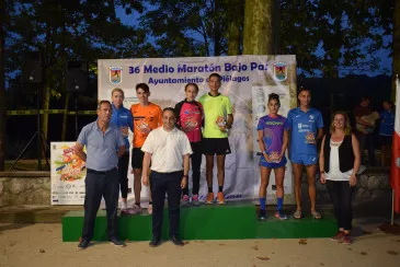  Houssame Benabbou y Kautar Boulaid  se imponen en el XXXVI  Medio Maratón Bajo Pas disputado este sábado en Piélagos