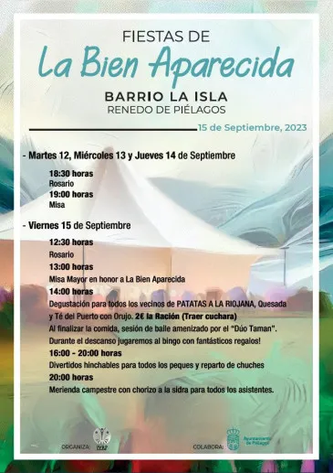  El Barrio de La Isla en Renedo de Piélagos acogerá este viernes los actos centrales de las fiestas de La Bien Aparecida
