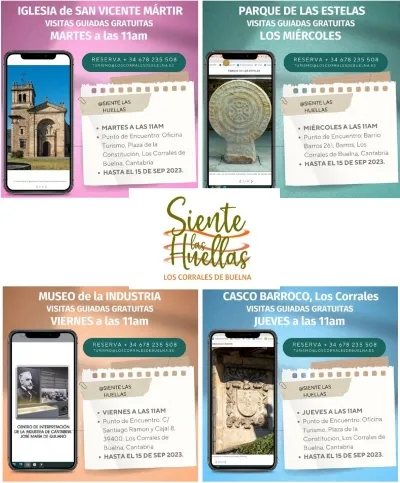  Información actualizada de las Visitas guiadas y gratuitas