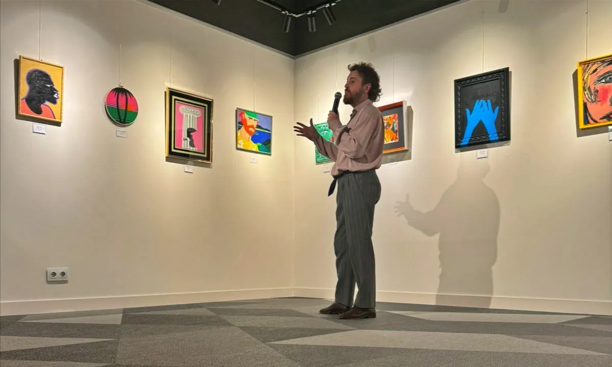  Alejandro Mesurado inaugura, mañana, en Santillana del Mar su exposición “Mente y correspondencia”