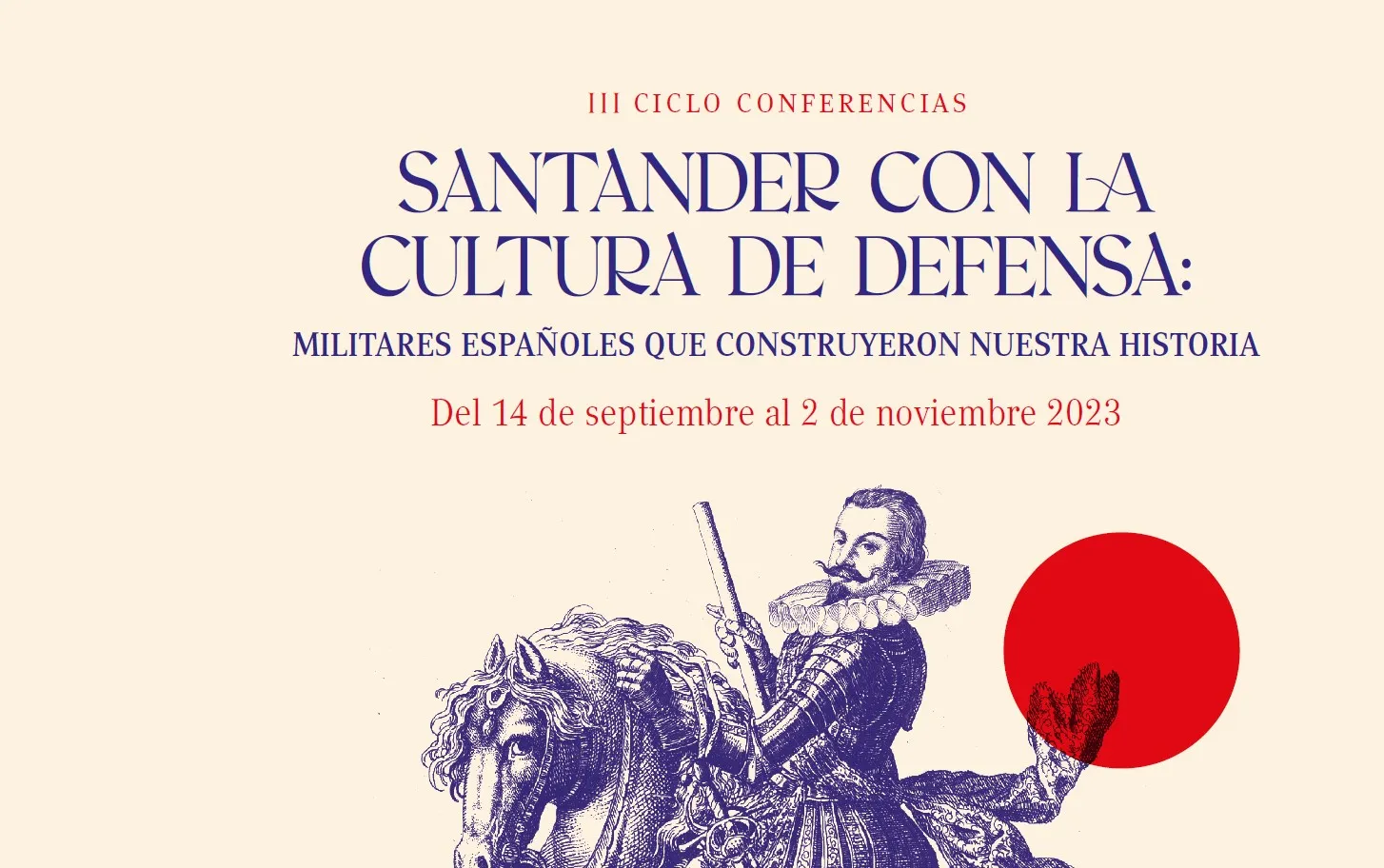  El ciclo de conferencias ‘Santander con la cultura de Defensa’ arranca este jueves