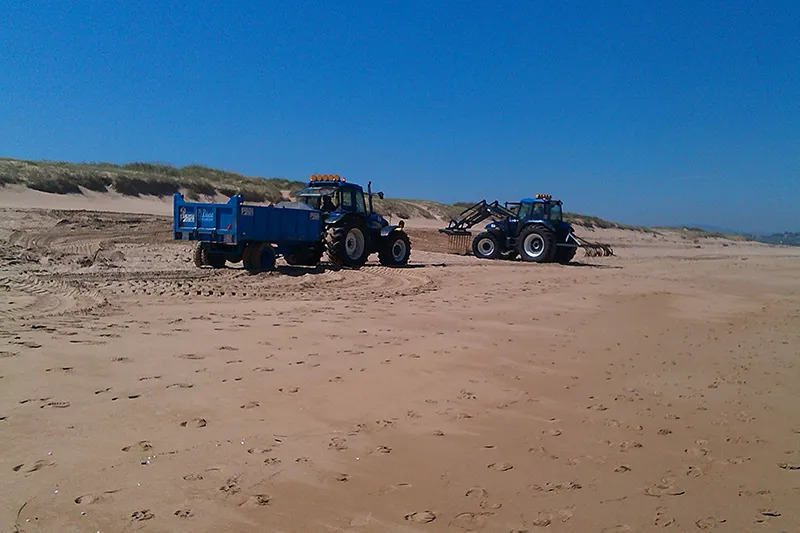  Medio Ambiente destina cerca de 240.000 euros para la limpieza de playas rurales